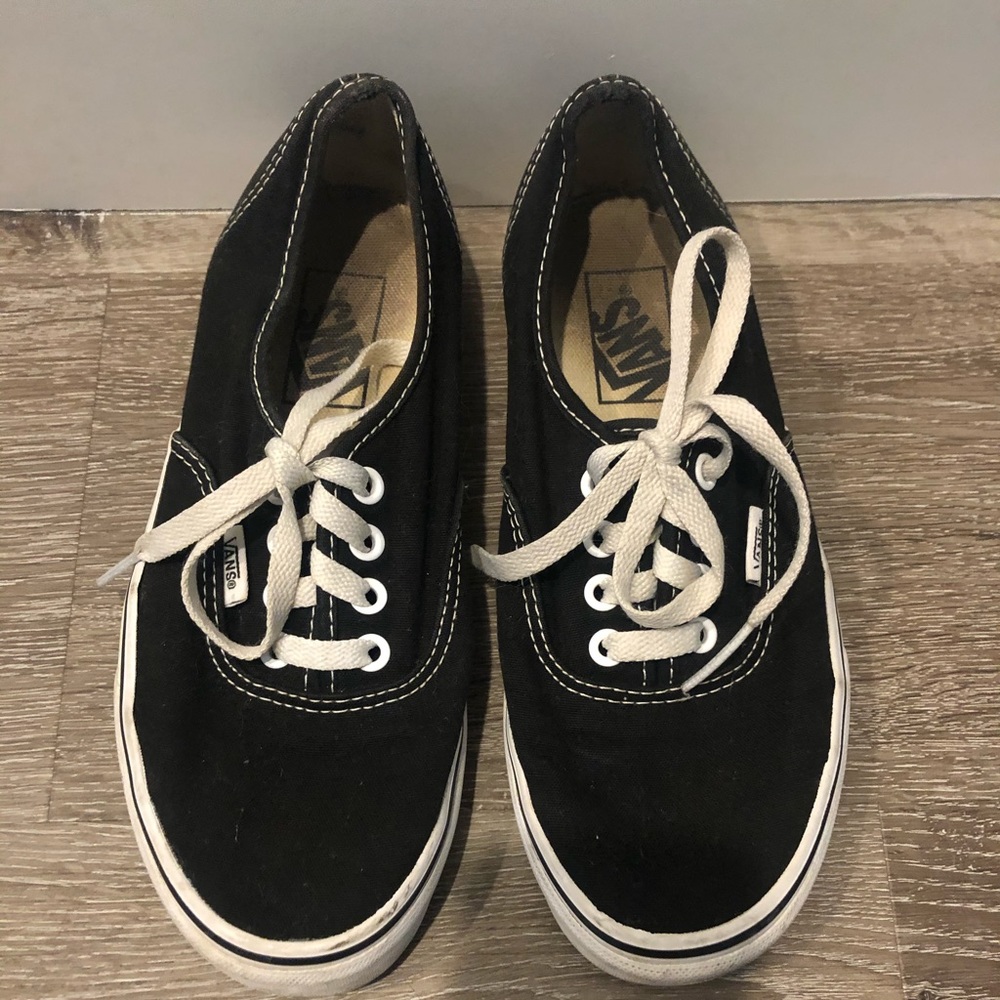 Black Vans!